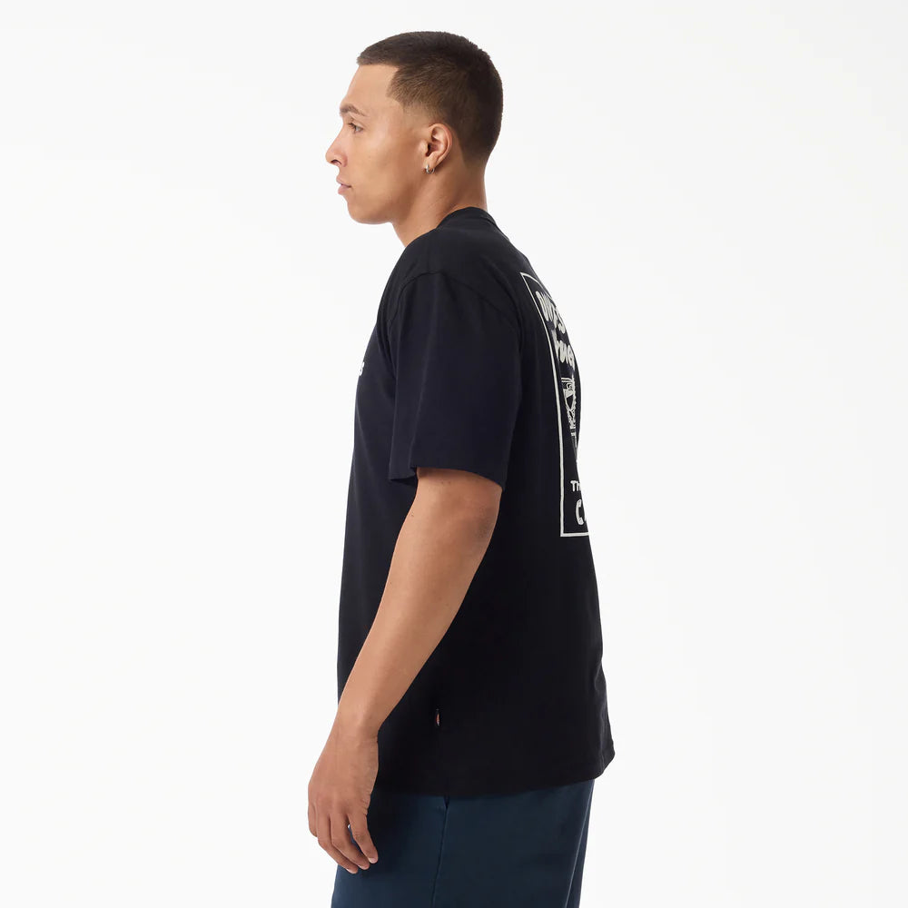 T-shirt Dickies Dry Ridge Preta Dickies 