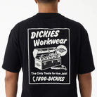 T-shirt Dickies Dry Ridge Preta Dickies 