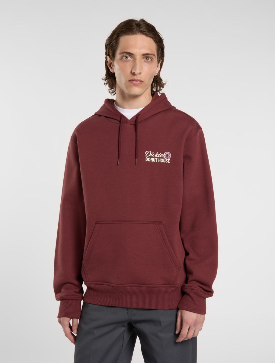 Dickies Camisola Hood Donut House Bordô Dickies 