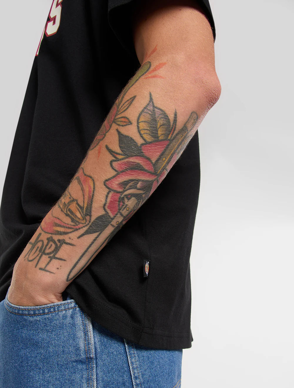 T-shirt Dickies Aitikin Preta Dickies 