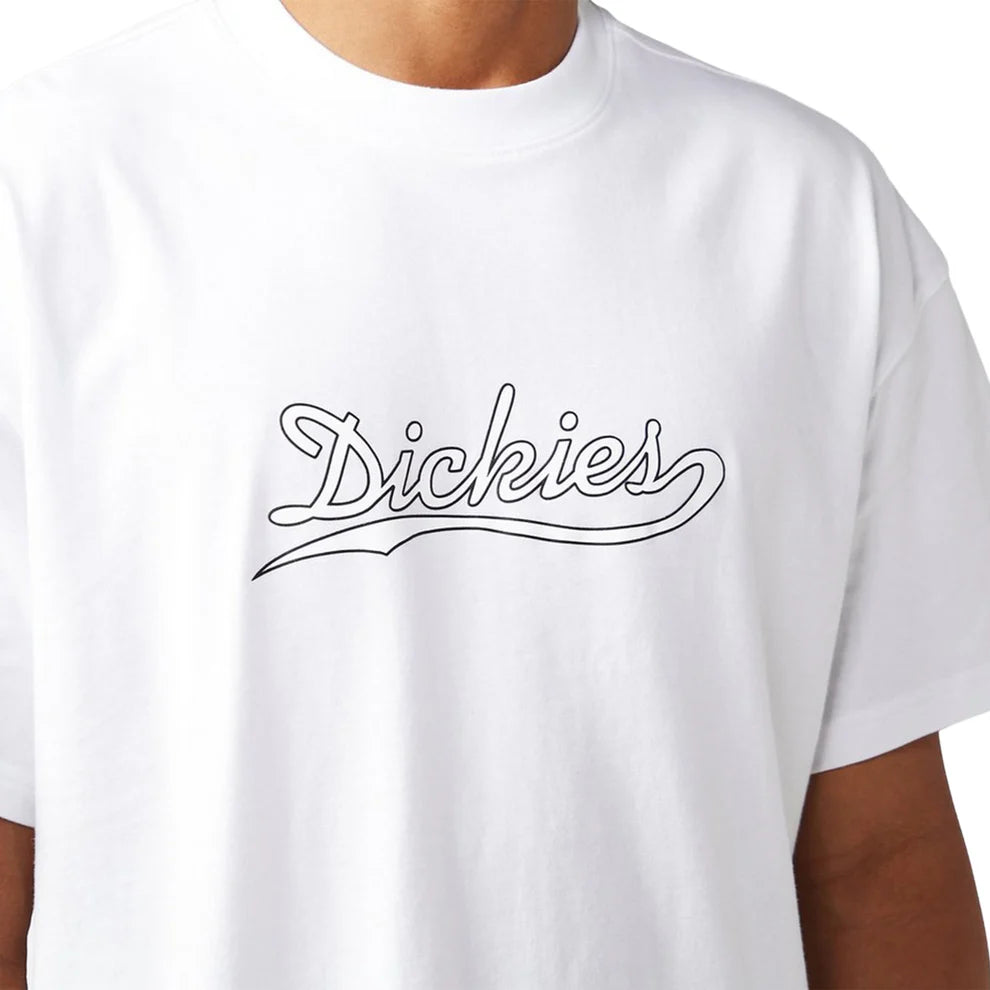 T-shirt Dickies Loose Wave Branca Dickies 