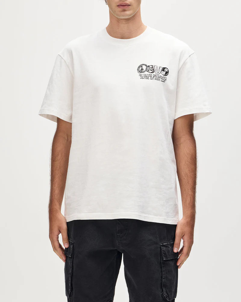 Deus Ex Machine T-shirt Labyrinth Branca Deus Ex Machina 