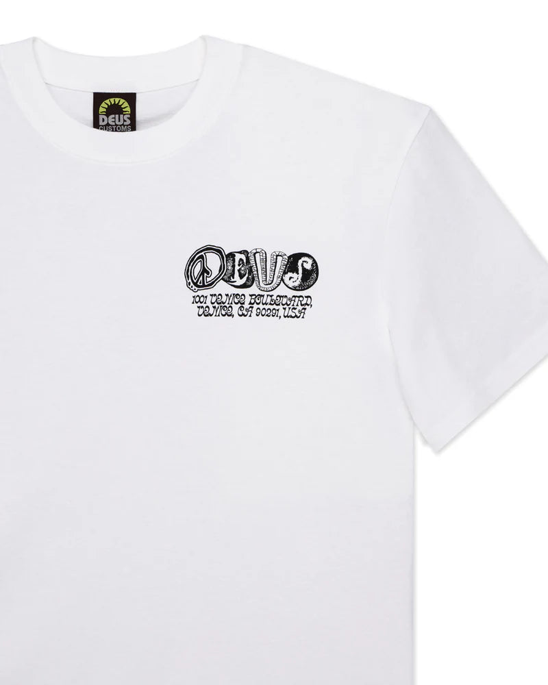 Deus Ex Machine T-shirt Labyrinth Branca Deus Ex Machina 