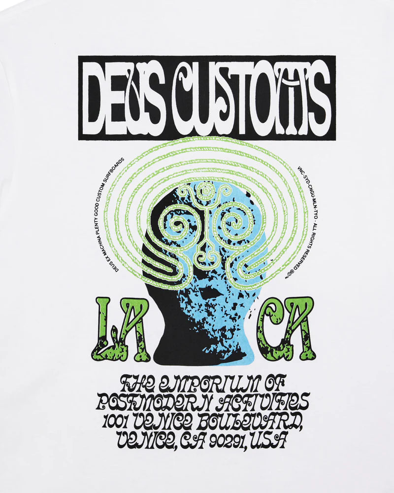 Deus Ex Machine T-shirt Labyrinth Branca Deus Ex Machina 