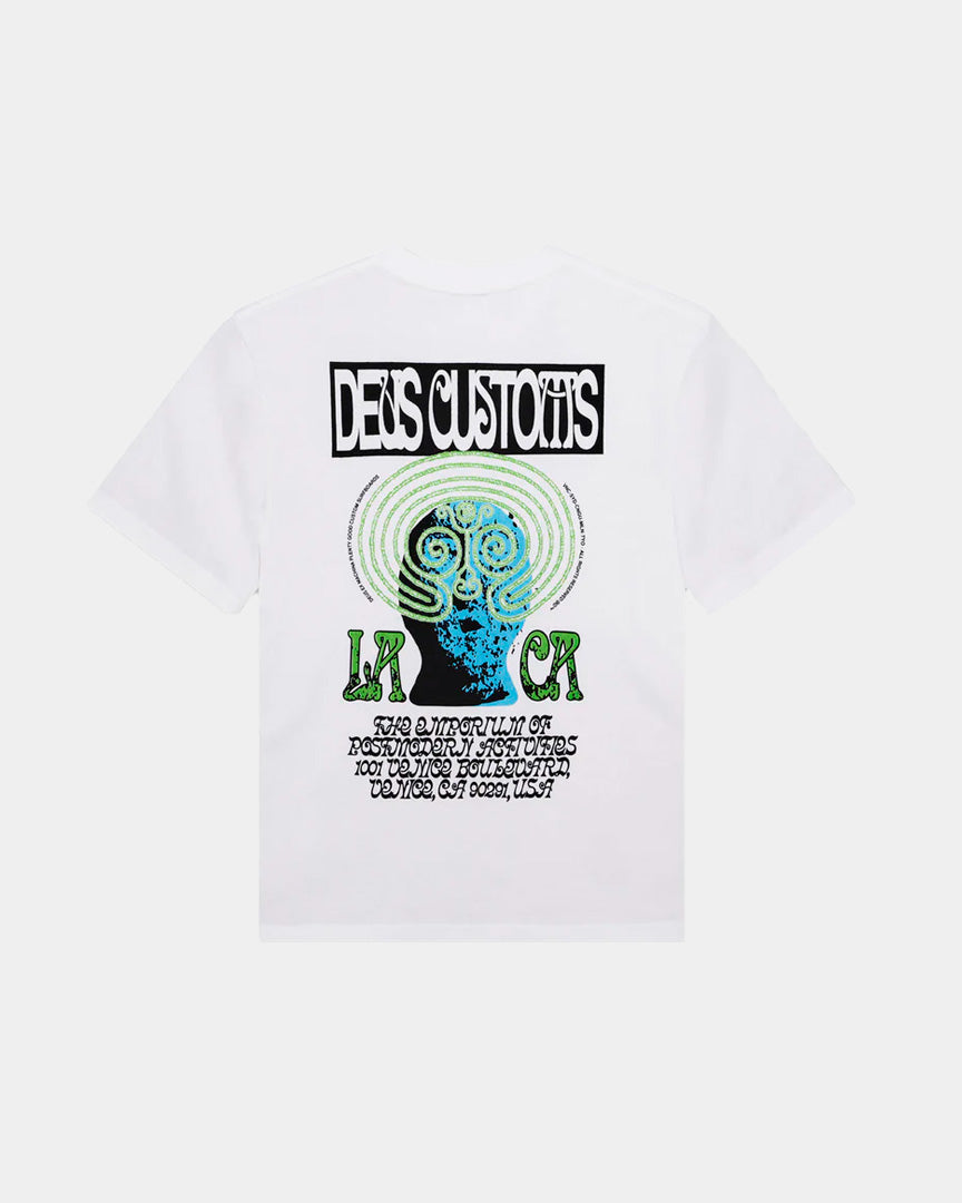 Deus Ex Machine T-shirt Labyrinth Branca DMF251220AVWH
 