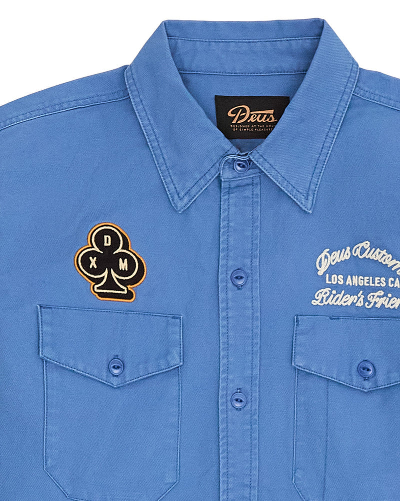 Deus Ex Machina Camisa Picklock Azul Deus Ex Machina 