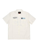 Deus Ex Machina Camisa Forecourt Vintage Branca Deus Ex Machina 