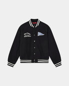 Deus Ex Machina Casaco Bomber Stadium Preto DMS256384BLK