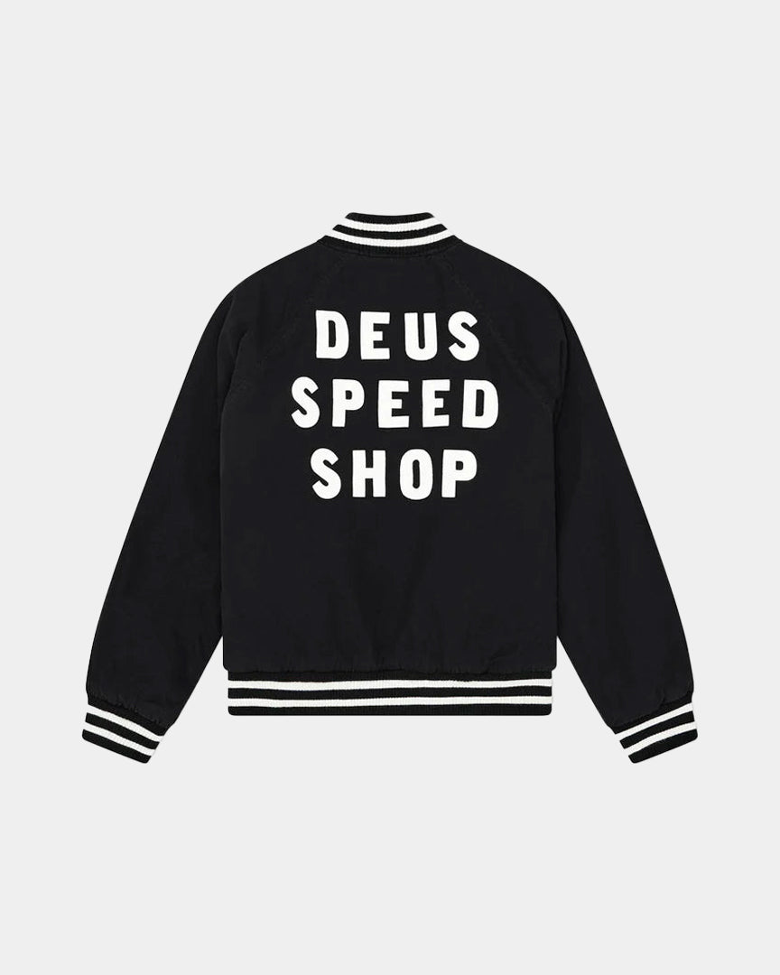 Deus Ex Machina Casaco Bomber Stadium Preto Deus Ex Machina 