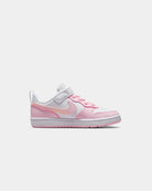 sapatilhas Nike Court Borough Low Recraft Branca/Rosa DV5457105