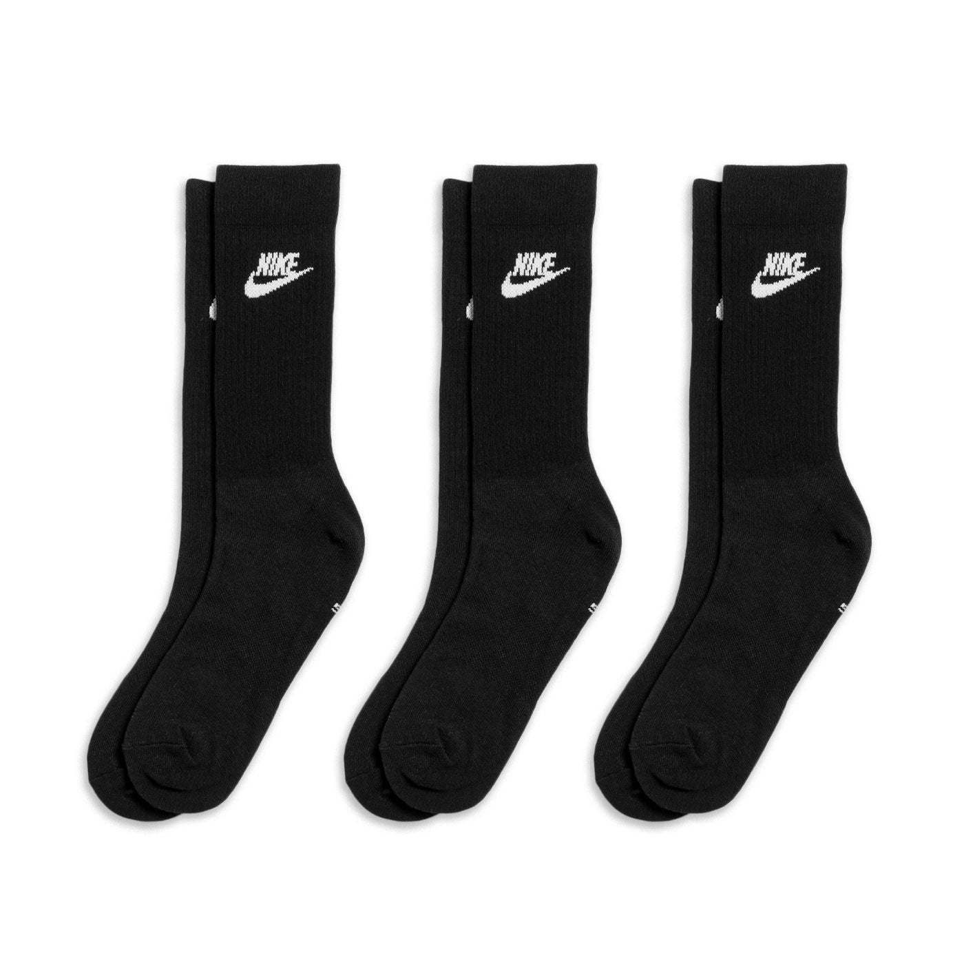 Nike Pack 3 Meias Essential Pretas Nike