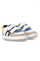Tommy Hilfiger Sapatilha Bebé Flag Low Cut Branca/Bege Tommy Hilfiger 