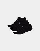 Adidas Meias Almofadadas Invisíveis 3P Pretas DZ9385