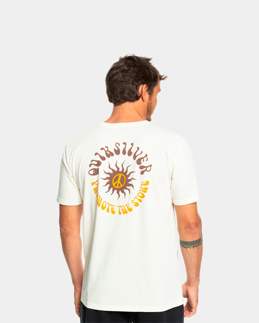 Quiksilver T-Shirt Sunbloom Branca EQYZT07261WDW0