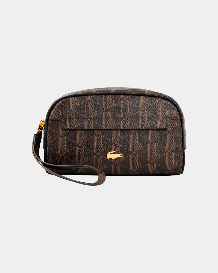 Estojo Nécessaire Lacoste The Blend Castanho Lacoste 