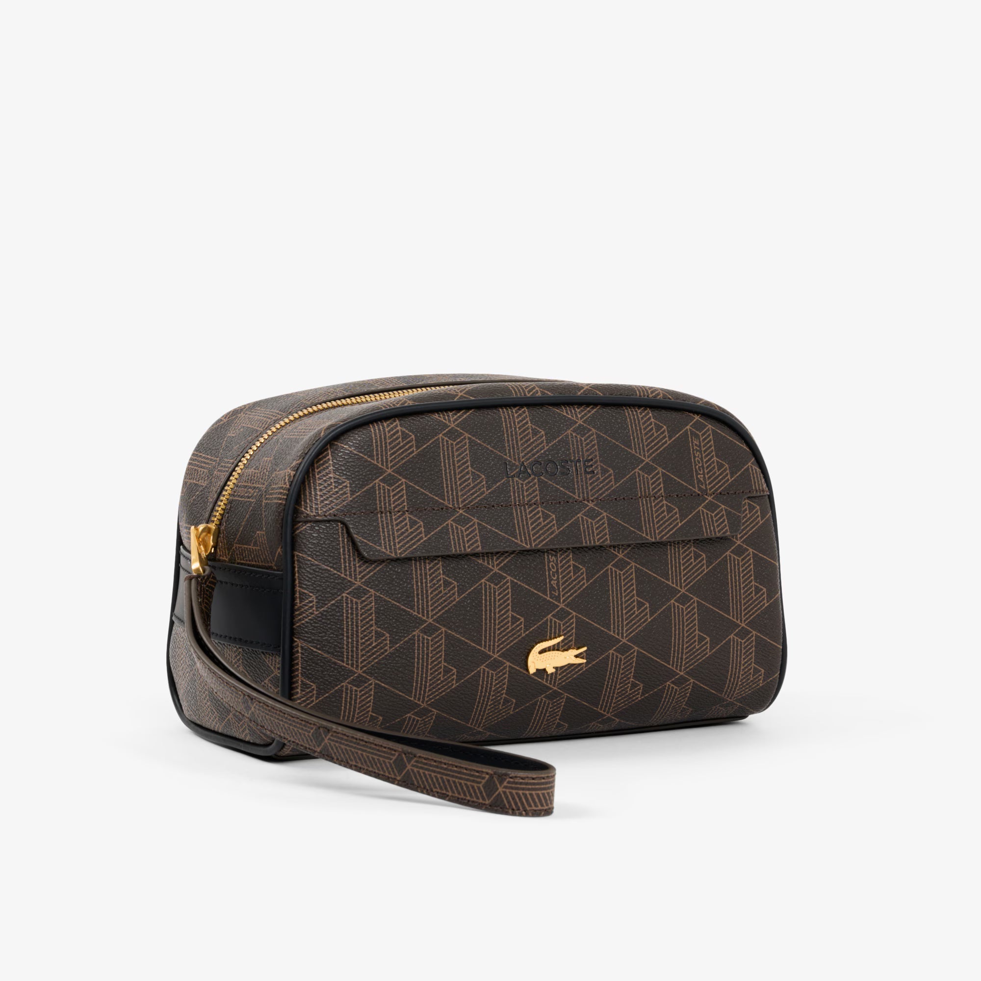 Estojo Nécessaire Lacoste The Blend Castanho Lacoste 