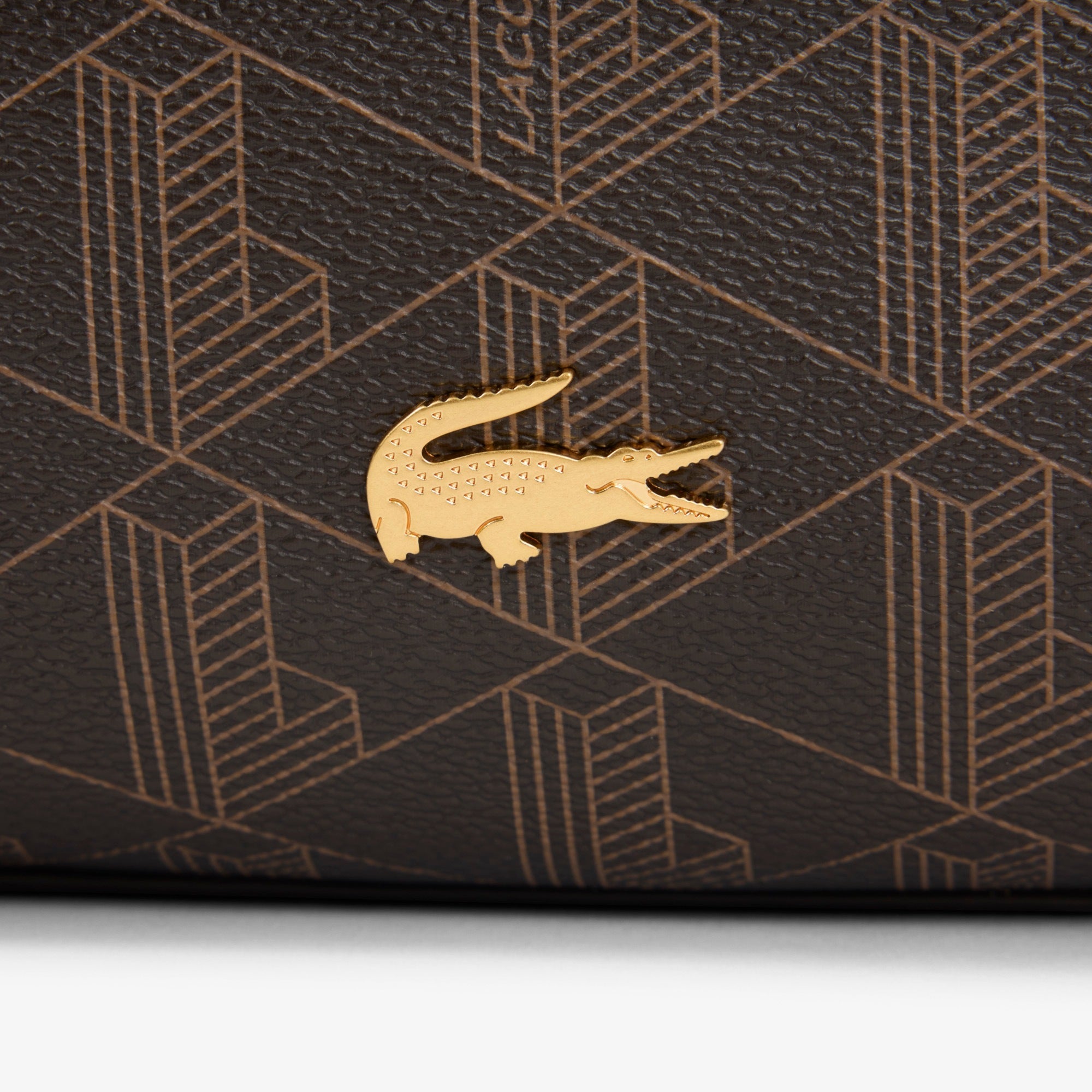 Estojo Nécessaire Lacoste The Blend Castanho Lacoste 