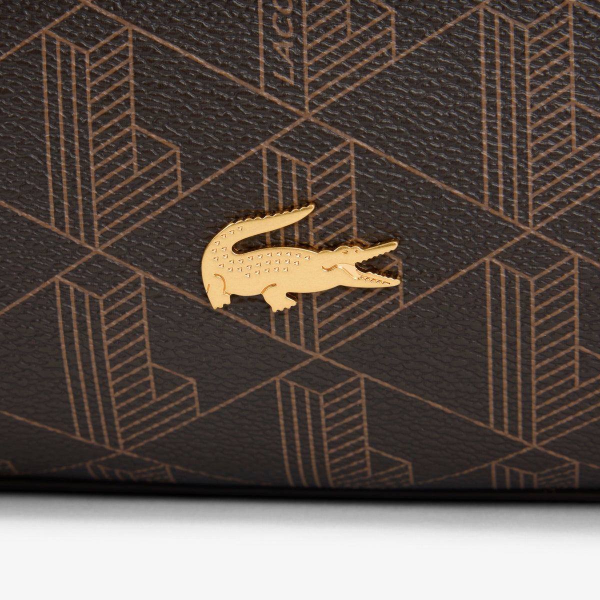Estojo Nécessaire Lacoste The Blend Castanho Lacoste 