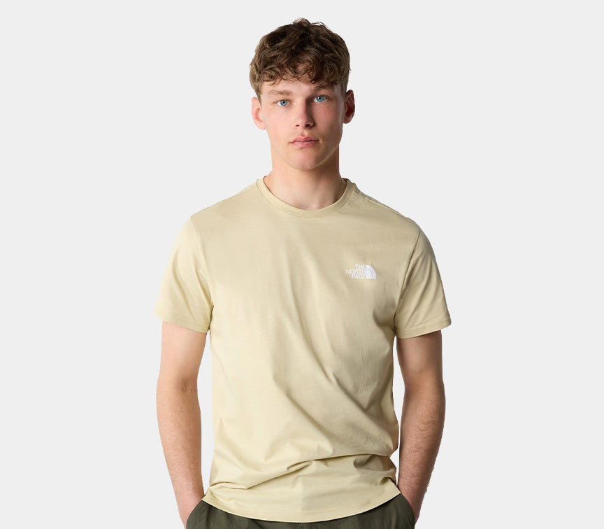 The North Face Simple Dome T-shirt Bege NF0A2TX58D61             