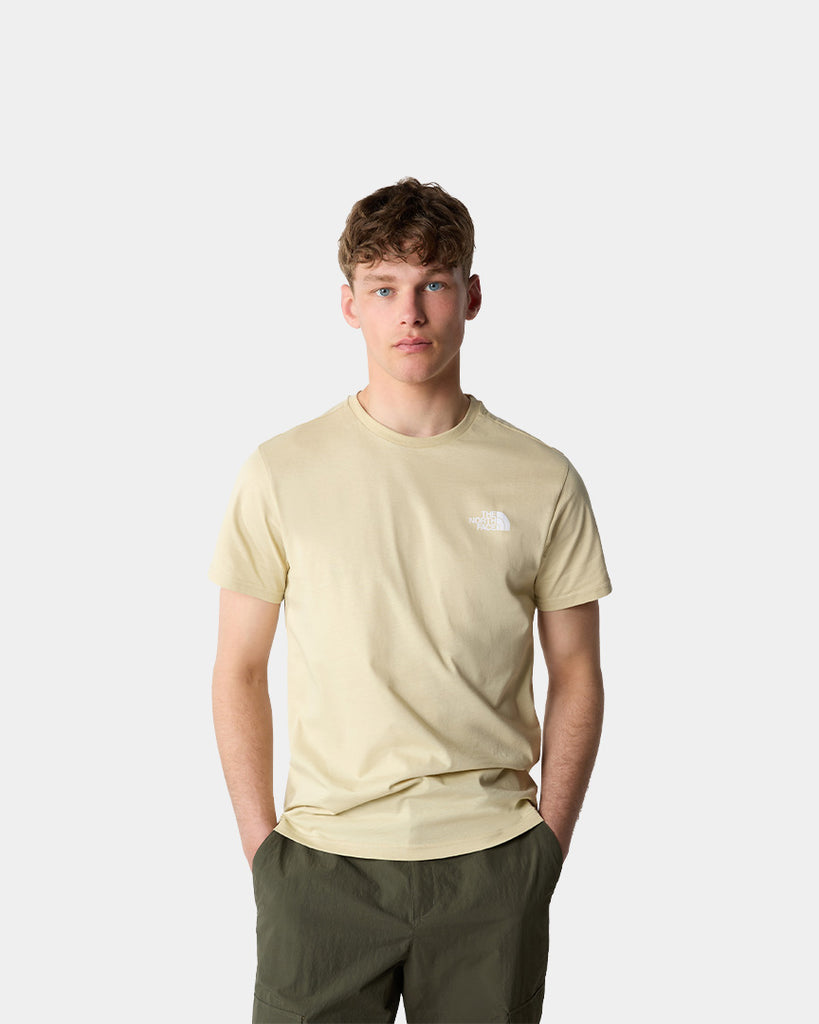 The North Face Simple Dome T-shirt Bege NF0A2TX58D61             