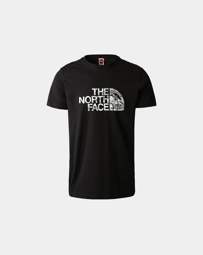 The North Face Woodcut Dome T-Shirt Preta