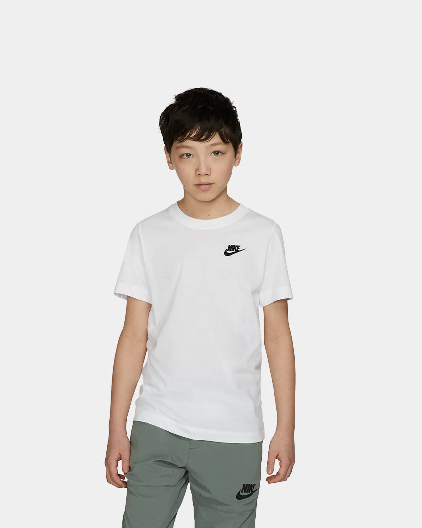 Nike T-Shirt Sportswear Júnior Branca AR5254100