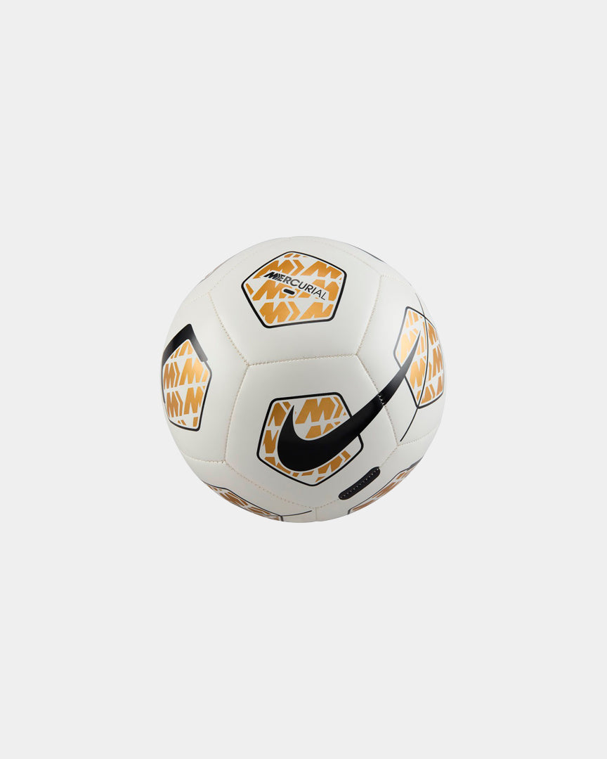 Bola Nike Mercurial SP24 Branco/Dourado FB2983102 