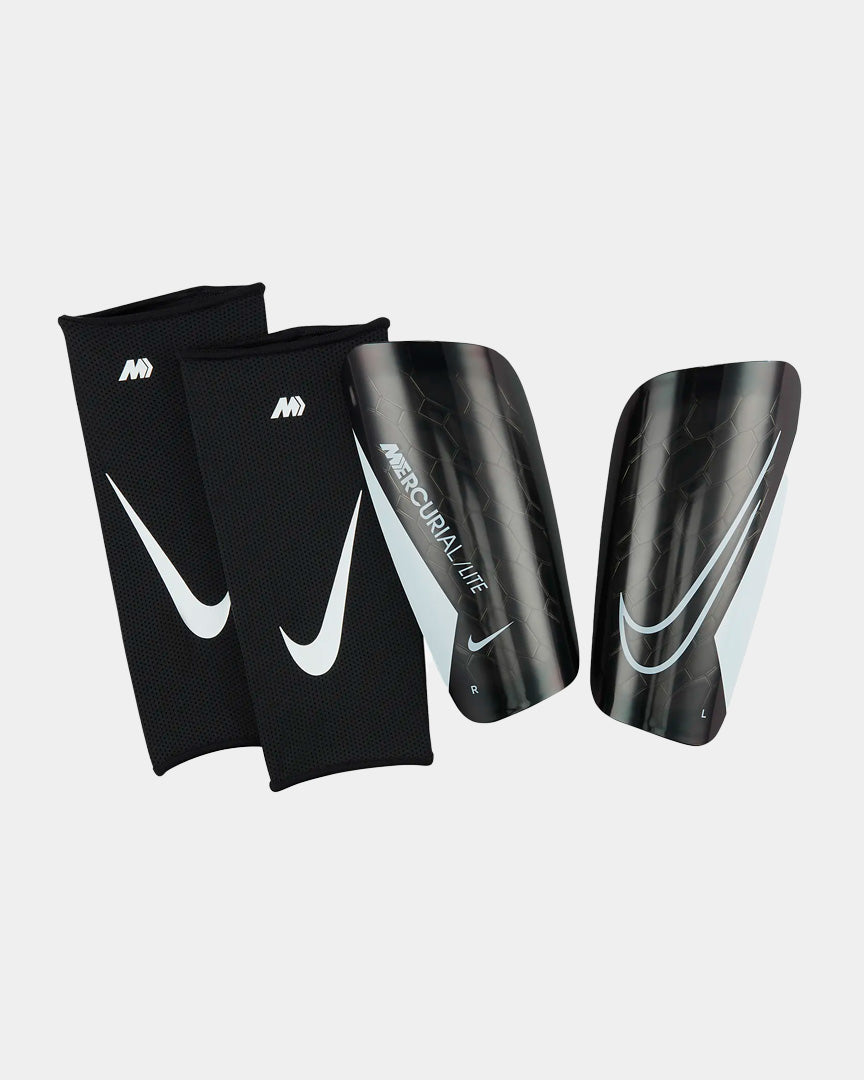 Caneleiras Nike Mercurial Lite Pretas DN3611010