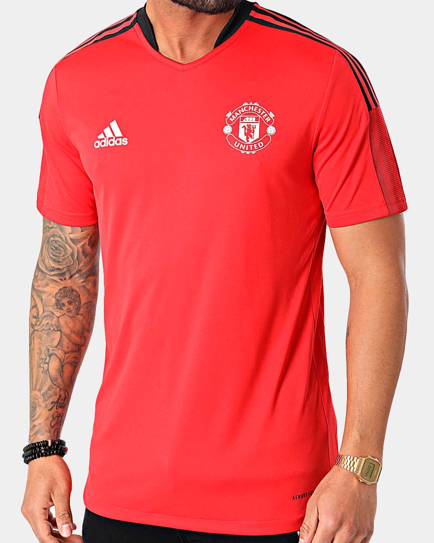 Camisola de Treino Adidas Manchester United Vermelha H63962