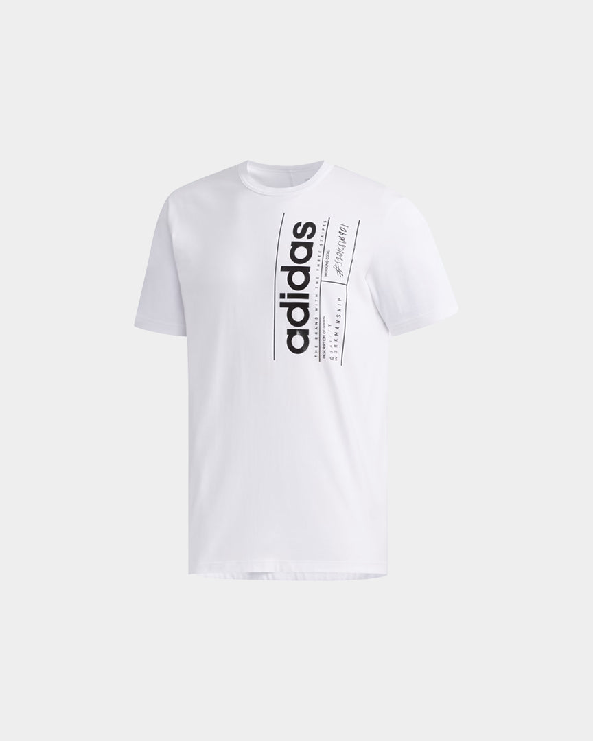 Adidas T-shirt Brilliant Basics Branca FM6088 