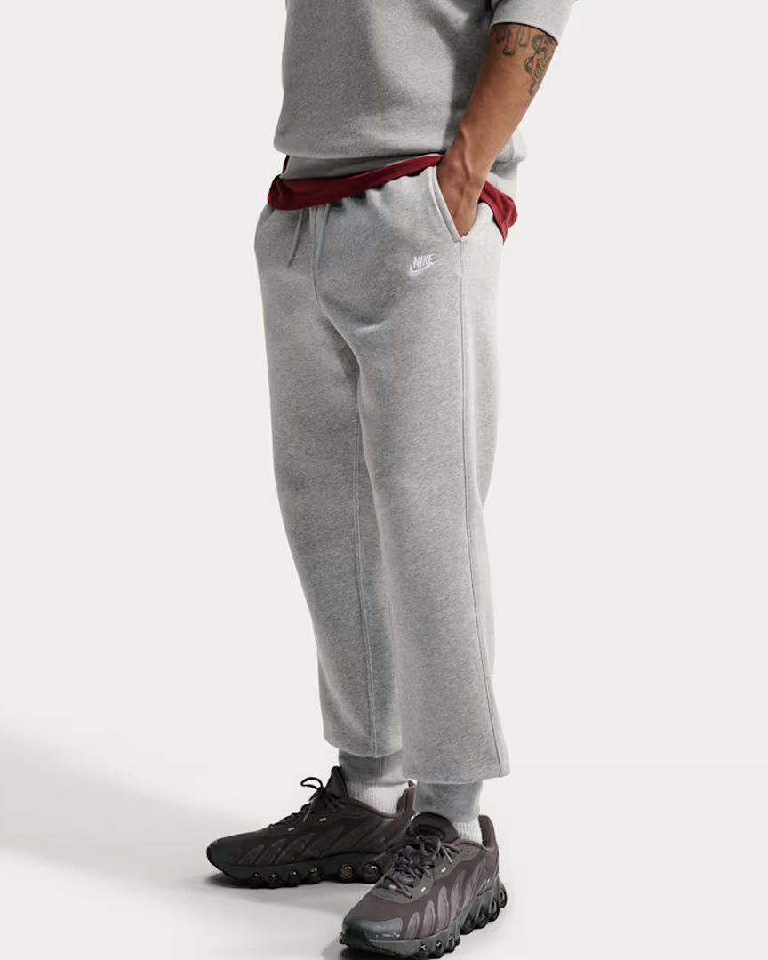 Calças Cardadas Homem Nike Sportswear Club Cinza Nike 