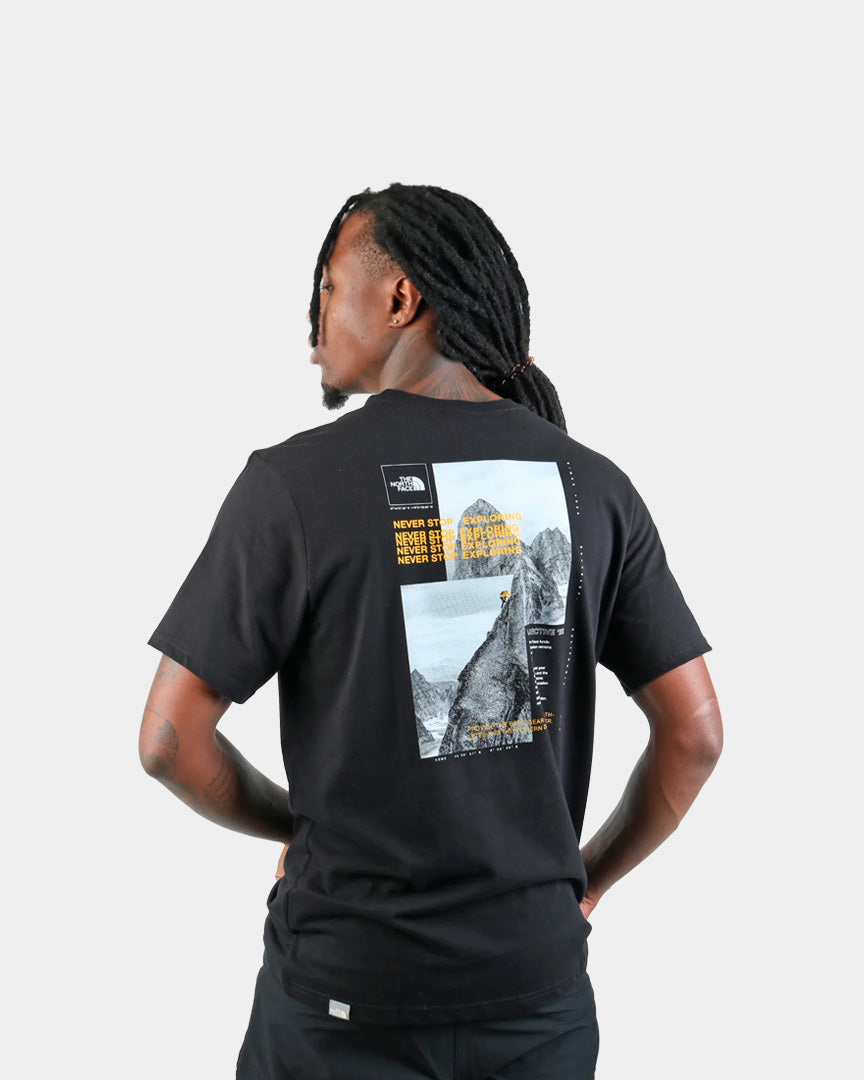 The North Face T-shirt Collage Preta NF0A7ZDXAGG1