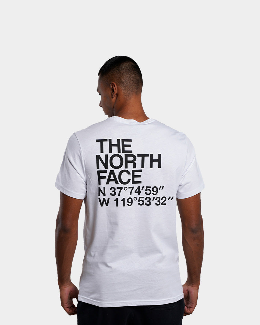 Camiseta The North Face Coordinates Tee Masculina Branca