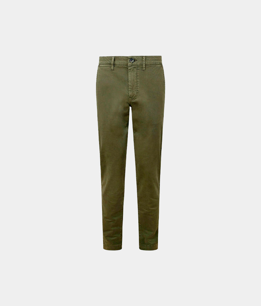 Calças  Pepe Jeans Chino Slim Verde PM211460C342