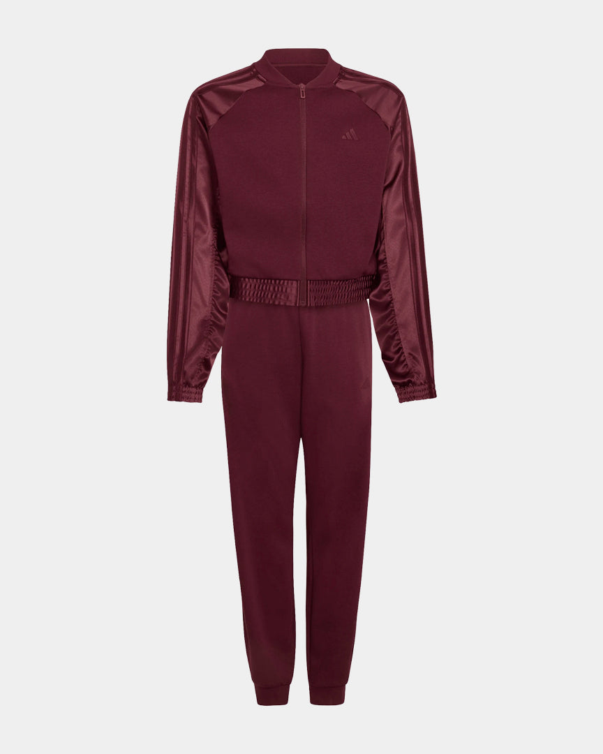 Fato de Treino Mulher J Adidas Satin Bordô Adidas 