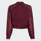 Fato de Treino Mulher J Adidas Satin Bordô Adidas 
