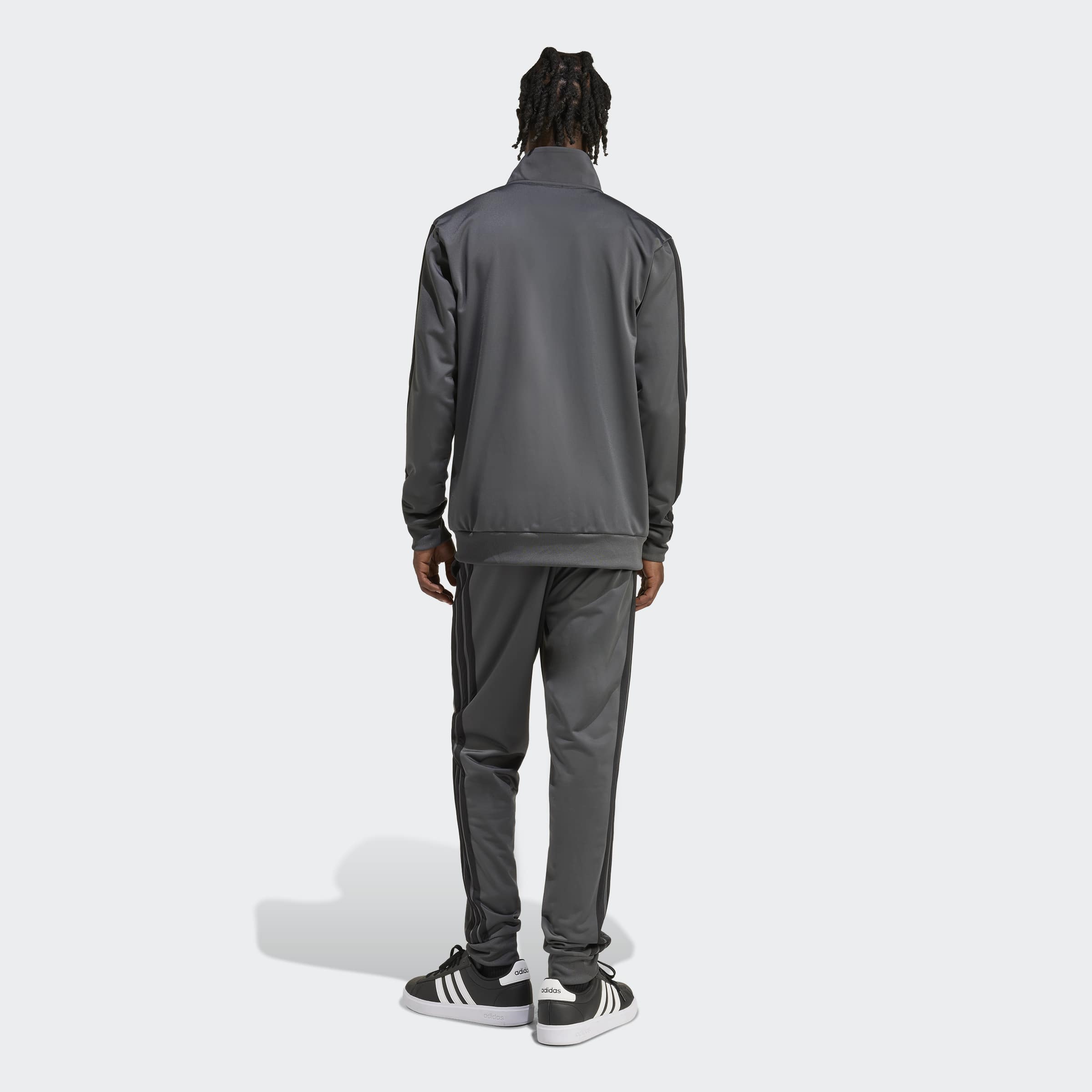Fato de Treino de Homem Adidas 3S Dayready Cinza Adidas 