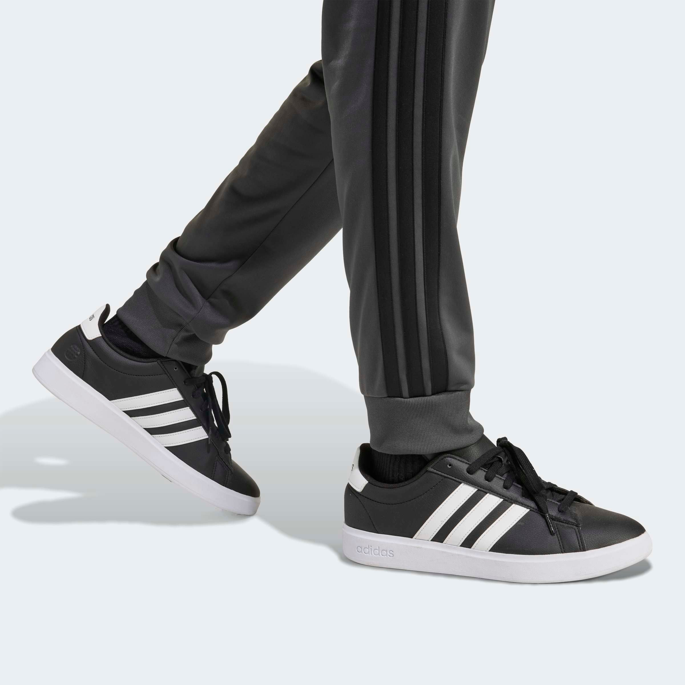 Fato de Treino de Homem Adidas 3S Dayready Cinza Adidas 