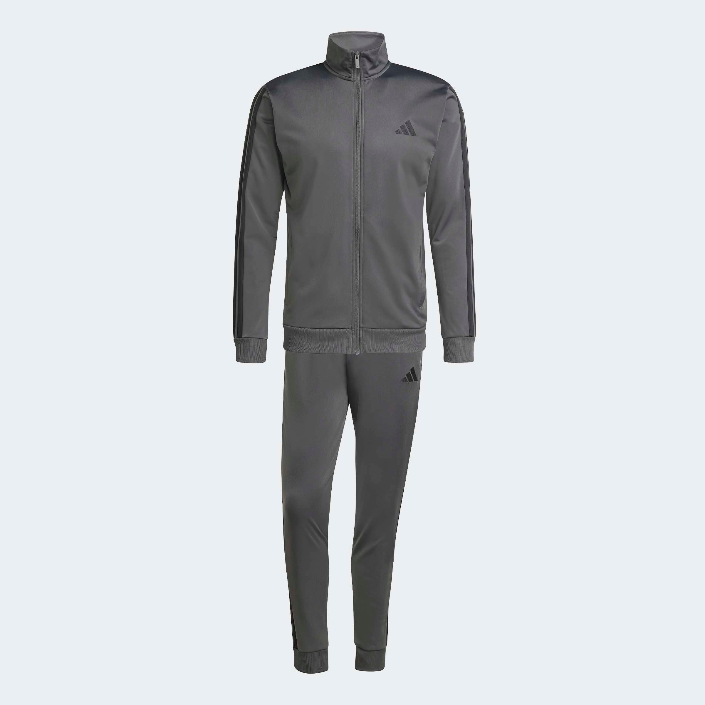 Fato de Treino de Homem Adidas 3S Dayready Cinza Adidas 