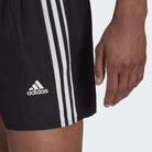 Adidas Calções de Banho 3-Stripes Pretos Adidas