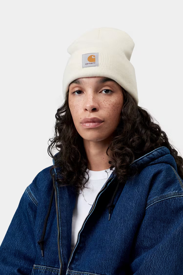 Gorro Acrylic Carhartt WIP Unissexo Branco Cru Carhartt 