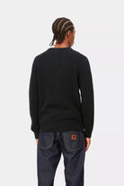 Carhartt WIP Camsiola de Malha Anglistic Preta Carhartt 