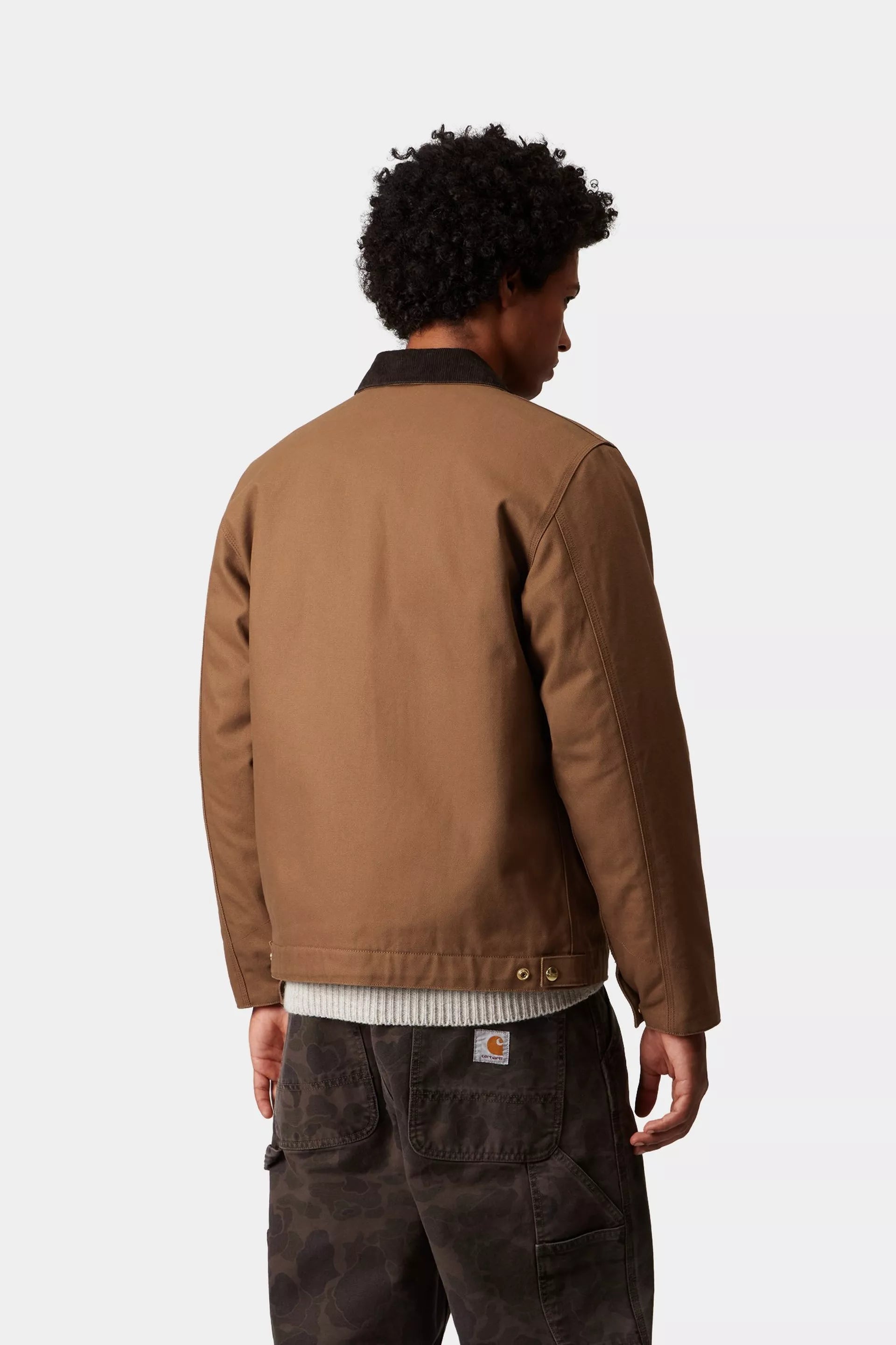 Carhartt Wip Casaco Detroit Camel/Castanho Dickies 