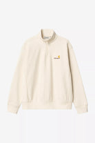 Carhartt WIP Camisola American Script Meio-Fecho Bege Carhartt 