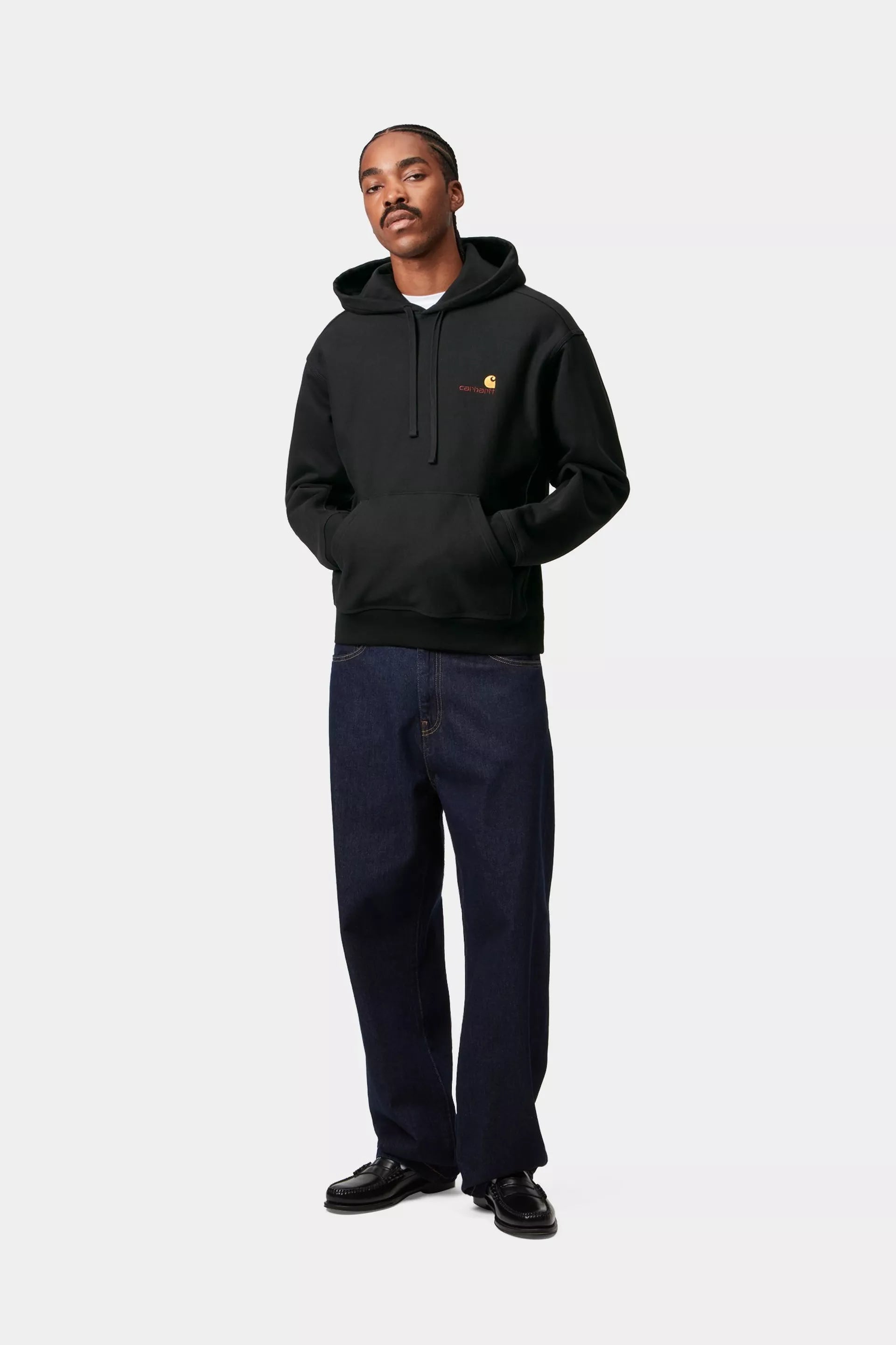 Carhartt WIP Camisola American Script Preta Carhartt 