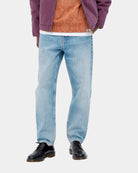 Carhartt WIP Newel Calças de Ganga Azul  I02920801WI