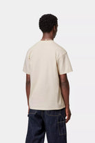 Carhartt WIP T-Shirt American Script Bege Carhartt 