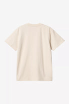 Carhartt WIP T-Shirt American Script Bege Carhartt 