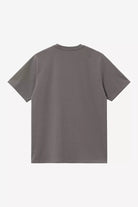 Carhartt WIP T-Shirt American Script Cinzento Escuro Carhartt 