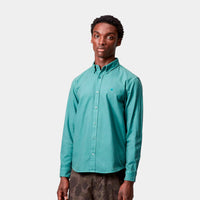 Camisa Homem Carhartt Wip L/S Bolton Verde
